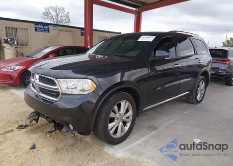 2013 Dodge Durango Crew from USA, damaged, VIN 1C4RDJDG6DC675266